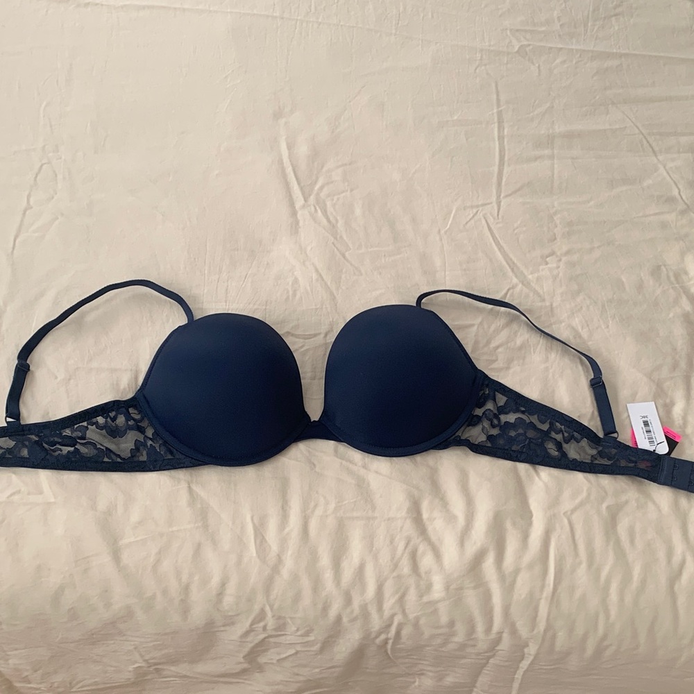 La SENZA Midnight Blue Lace Bra